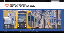 Desktop Screenshot of lrta.gov.ph